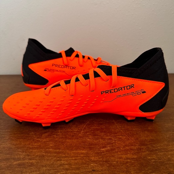 Adidas Predator Accuracy.3 Soccer Cleats Youth Size 6 Black /Orange GW4608 NEW - Picture 6 of 8